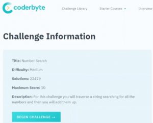Code Interview – Coderbyte – Number Search – Code challenge ...